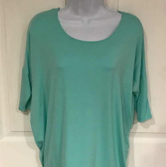 Tunique Femme Agnes & Dora Hi-Lo Honey Comb Path - Taille M, Bleu, Neuve Avec étiquettes